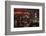 Evening Mood in the Metropolis of Hamburg on the Elbe River-Thomas Ebelt-Framed Photographic Print