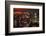 Evening Mood in the Metropolis of Hamburg on the Elbe River-Thomas Ebelt-Framed Photographic Print