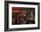 Evening Mood in the Metropolis of Hamburg on the Elbe River-Thomas Ebelt-Framed Photographic Print