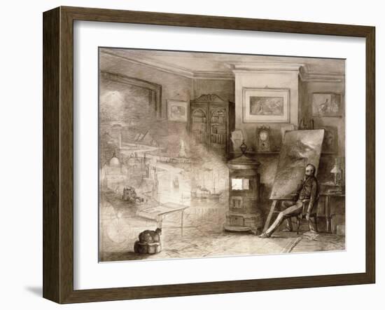 Evening Musings, the Tide of Time, 1876-Andrew Melrose-Framed Giclee Print