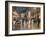 Evening on a Parisian Boulevard-Georges Stein-Framed Giclee Print