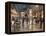 Evening on a Parisian Boulevard-Georges Stein-Framed Premier Image Canvas