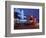 Evening on Ocean Drive, South Beach, Miami, Florida, USA-Robin Hill-Framed Photographic Print