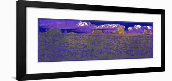 Evening On The Desert-Frank Redlinger-Framed Art Print