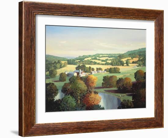 Evening on the Meadow-Max Hayslette-Framed Giclee Print