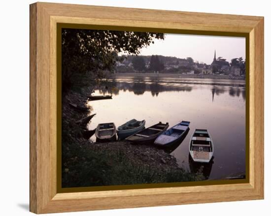 Evening on the River Mayenne at Grez Neuville, Loire Valley, Pays De La Loire, France-Sheila Terry-Framed Premier Image Canvas