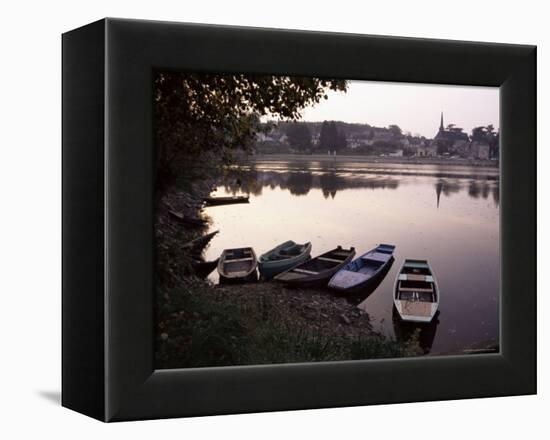 Evening on the River Mayenne at Grez Neuville, Loire Valley, Pays De La Loire, France-Sheila Terry-Framed Premier Image Canvas