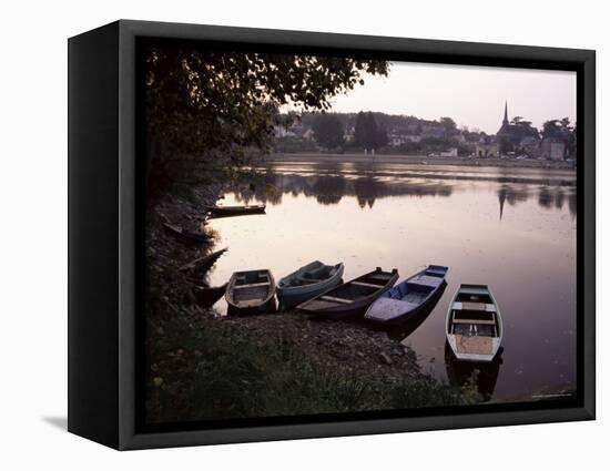 Evening on the River Mayenne at Grez Neuville, Loire Valley, Pays De La Loire, France-Sheila Terry-Framed Premier Image Canvas