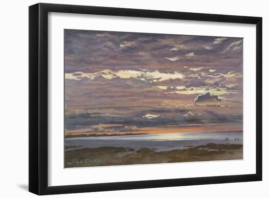 Evening, Ouistreham, 2000-John Cooke-Framed Giclee Print