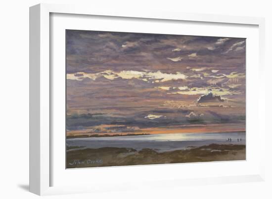 Evening, Ouistreham, 2000-John Cooke-Framed Giclee Print