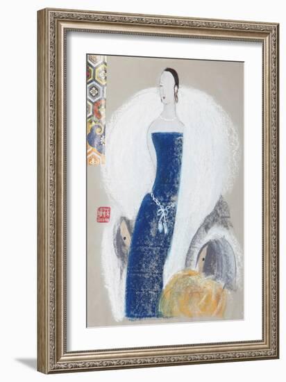 Evening Out III-Susan Adams-Framed Giclee Print