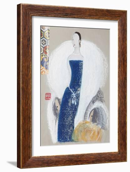 Evening Out III-Susan Adams-Framed Giclee Print