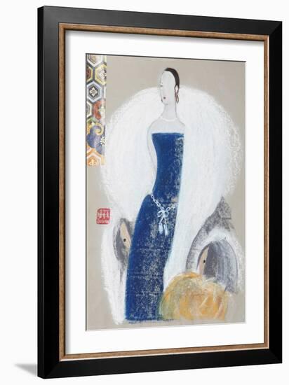 Evening Out III-Susan Adams-Framed Giclee Print