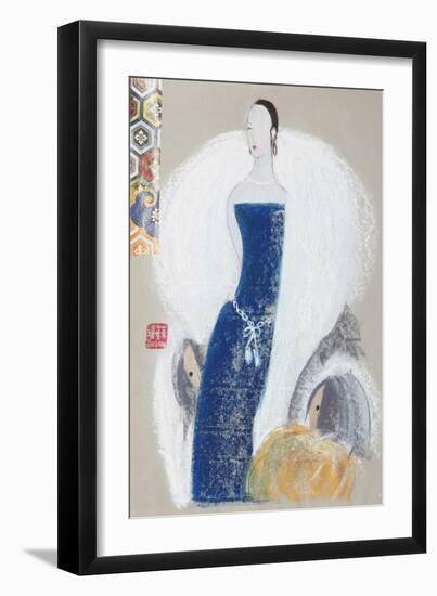 Evening Out III-Susan Adams-Framed Giclee Print