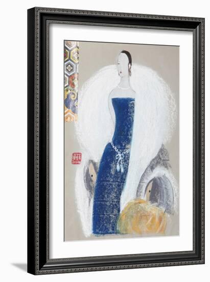 Evening Out III-Susan Adams-Framed Giclee Print