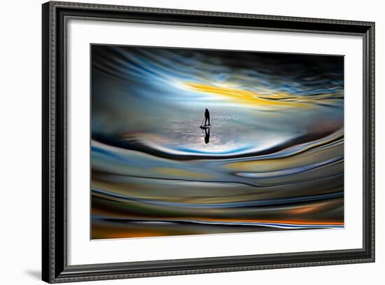 Evening Paddle-Ursula Abresch-Framed Premium Photographic Print