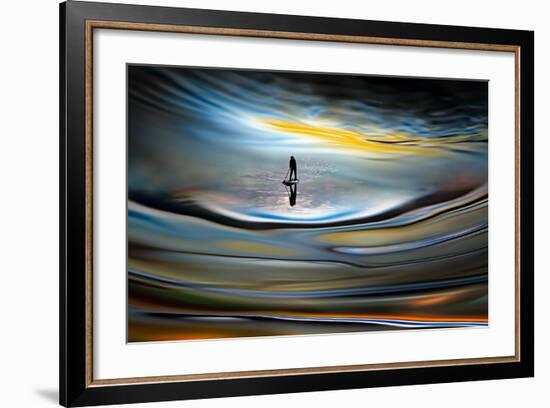 Evening Paddle-Ursula Abresch-Framed Premium Photographic Print