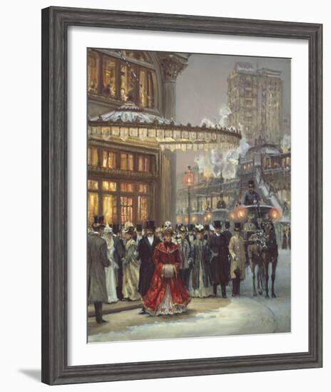 Evening Performance-Alan Maley-Framed Giclee Print