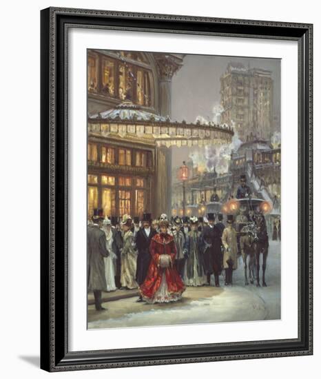 Evening Performance-Alan Maley-Framed Giclee Print