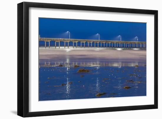 Evening Pier I-Lee Peterson-Framed Photo