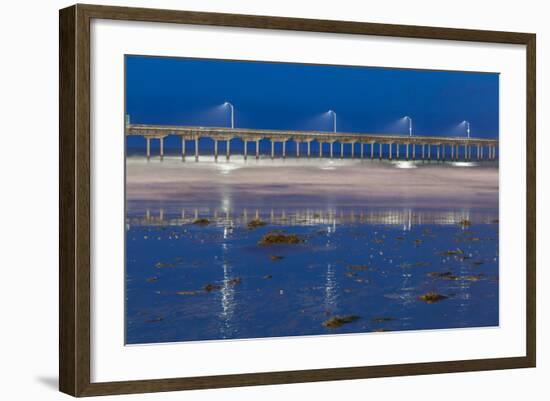 Evening Pier I-Lee Peterson-Framed Photo