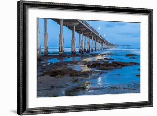 Evening Pier II-Lee Peterson-Framed Photo