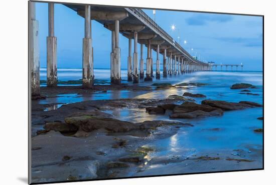 Evening Pier II-Lee Peterson-Mounted Photo
