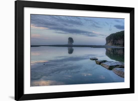 Evening Pororari Lagoon-Nathan Secker-Framed Giclee Print