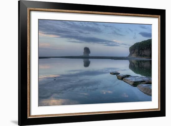 Evening Pororari Lagoon-Nathan Secker-Framed Giclee Print