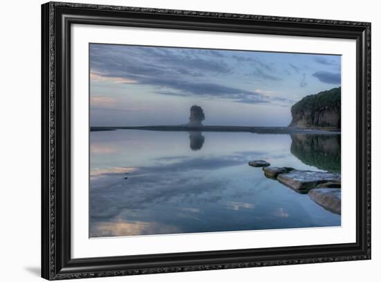 Evening Pororari Lagoon-Nathan Secker-Framed Giclee Print