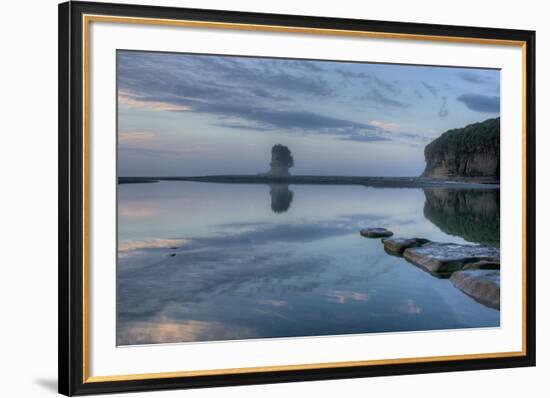 Evening Pororari Lagoon-Nathan Secker-Framed Giclee Print