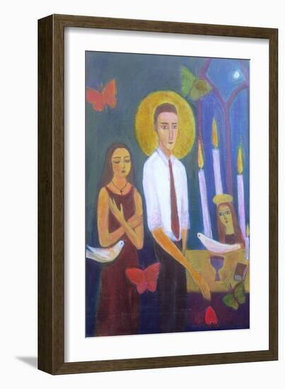 Evening Prayer, 2001-Roya Salari-Framed Giclee Print