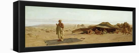 Evening Prayer in the West, 1872-Frederick Goodall-Framed Premier Image Canvas