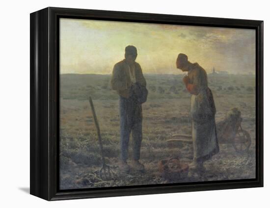 Evening Prayer (L'Angélus), 1857/59-Jean-François Millet-Framed Premier Image Canvas