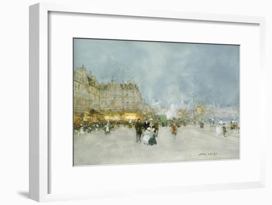 Evening Promenade-Luigi Loir-Framed Giclee Print