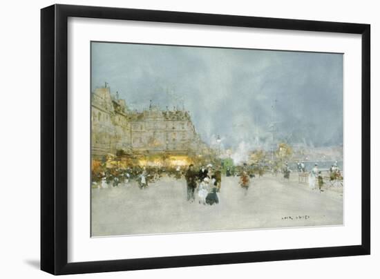 Evening Promenade-Luigi Loir-Framed Giclee Print