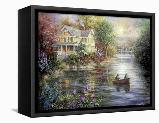 Evening Reflections-Nicky Boehme-Framed Premier Image Canvas