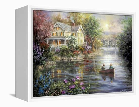 Evening Reflections-Nicky Boehme-Framed Premier Image Canvas