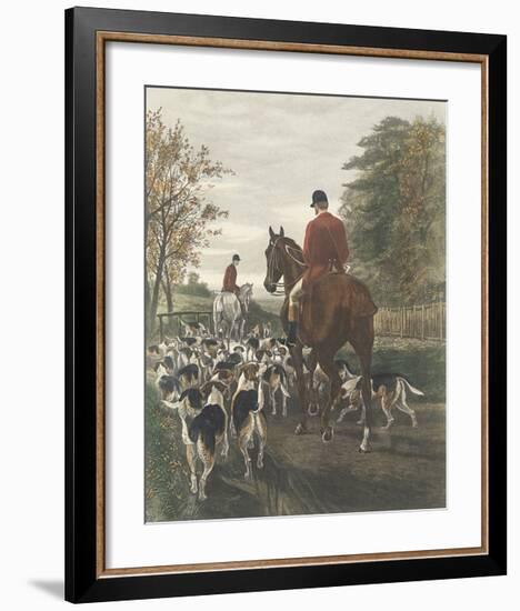 Evening Return To The Kennels-E.A.S. Douglas-Framed Premium Giclee Print