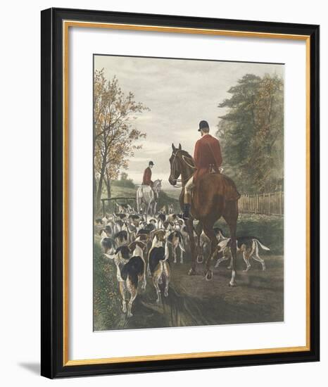 Evening Return To The Kennels-E.A.S. Douglas-Framed Premium Giclee Print