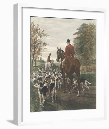 Evening Return To The Kennels-E.A.S. Douglas-Framed Premium Giclee Print