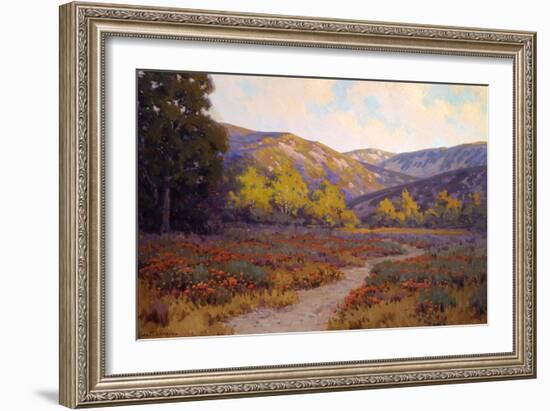 Evening Santa Barbara-John Gamble-Framed Art Print