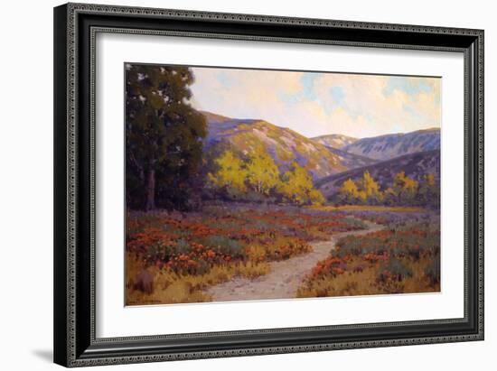 Evening Santa Barbara-John Gamble-Framed Art Print