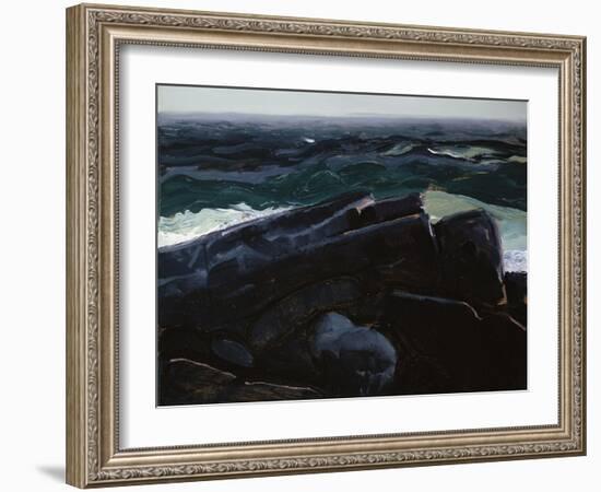 Evening Sea, 1913-George Wesley Bellows-Framed Giclee Print