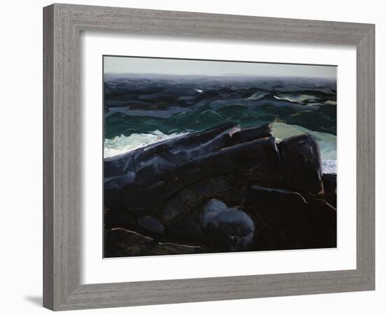 Evening Sea, 1913-George Wesley Bellows-Framed Giclee Print