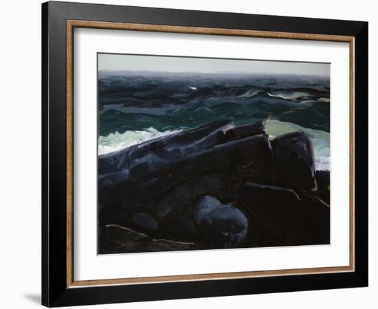 Evening Sea, 1913-George Wesley Bellows-Framed Giclee Print