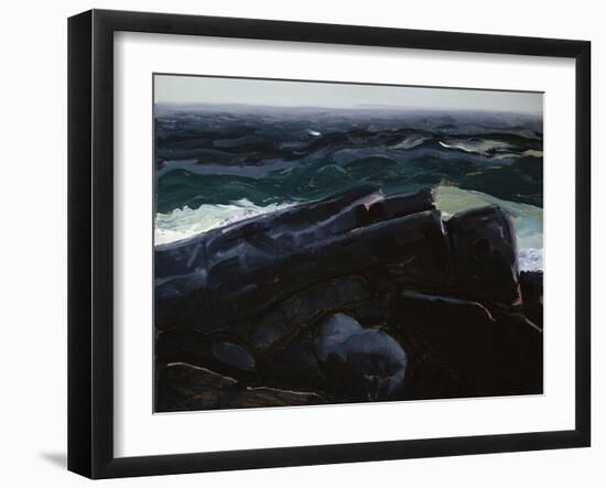 Evening Sea, 1913-George Wesley Bellows-Framed Giclee Print