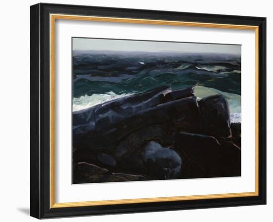 Evening Sea, 1913-George Wesley Bellows-Framed Giclee Print