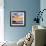 Evening Seascape-Lou Gibbs-Framed Giclee Print displayed on a wall