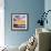 Evening Seascape-Lou Gibbs-Framed Giclee Print displayed on a wall